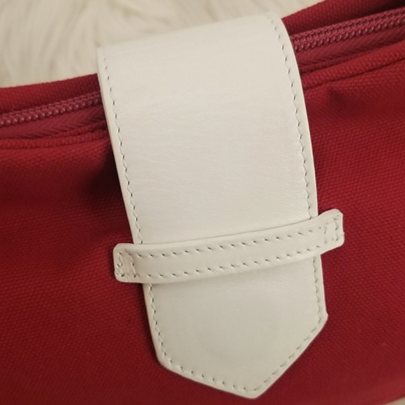 VIYELLA Canvas & Leather Handbag - Picture 6 of 13